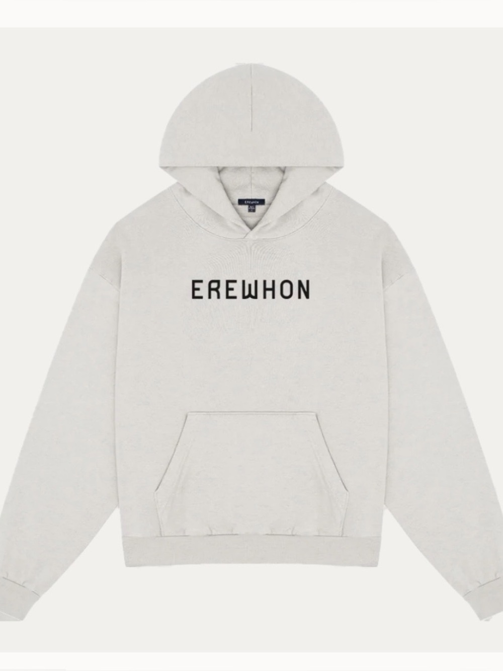 Erewhon Hoodie in Oat 100% Organic Cotton Size Large